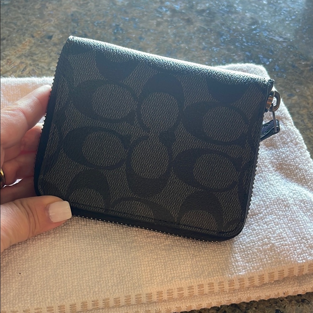 NWOT Coach compact wallet